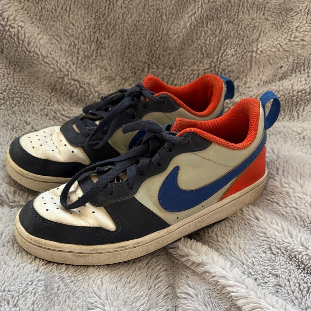 Nike Kids' Blue, and orange Sneakers